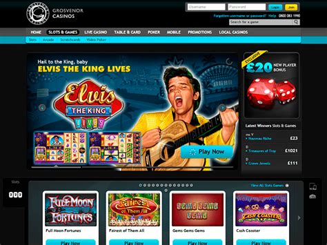 grosvenor casino online offers